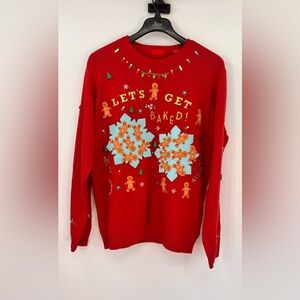 IZOD handmade ugly Christmas Sweater